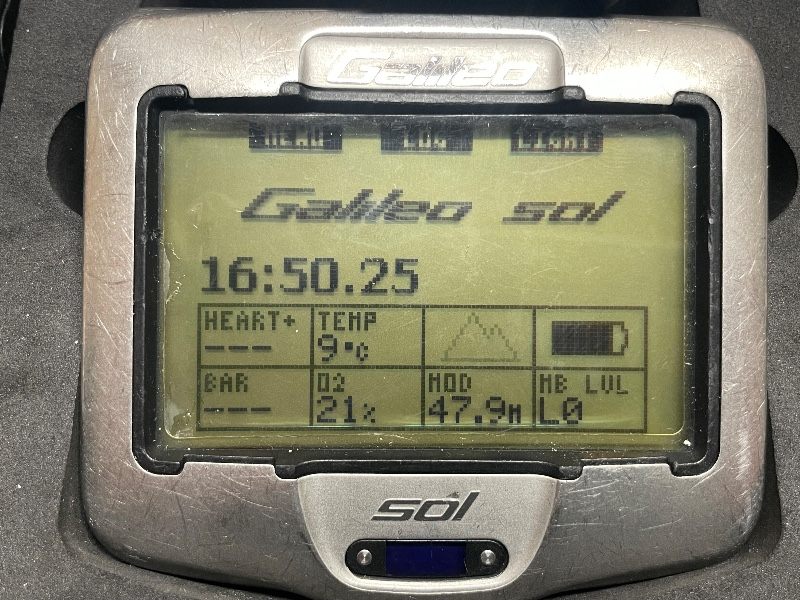 Dive Computer/Watch Scubapro / Uwatec Galileo Sol with transmitter