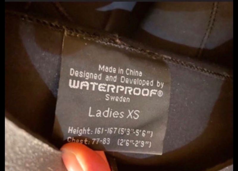 Dive Suit Waterproof SD4 Women's XS (like new) 
