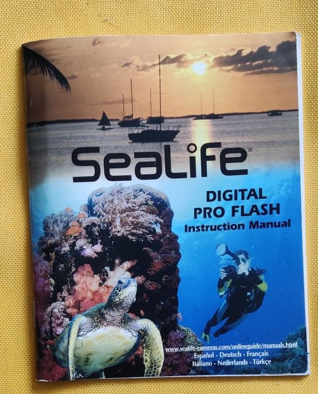 Photo/Video UW Flash SeaLife Digital Pro Flash with Bag 