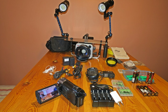 Photo/Video Video / Photo Underwater Camera SealuxSony with many accessories READY FOR USE