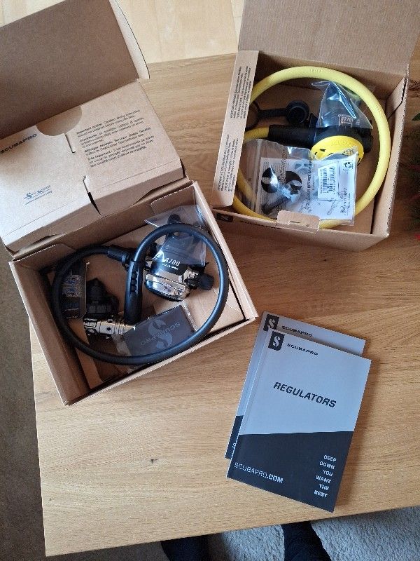 Regulator MK25 EVO - A700 - Octopus S270 Regulator Set SCUBAPRO 