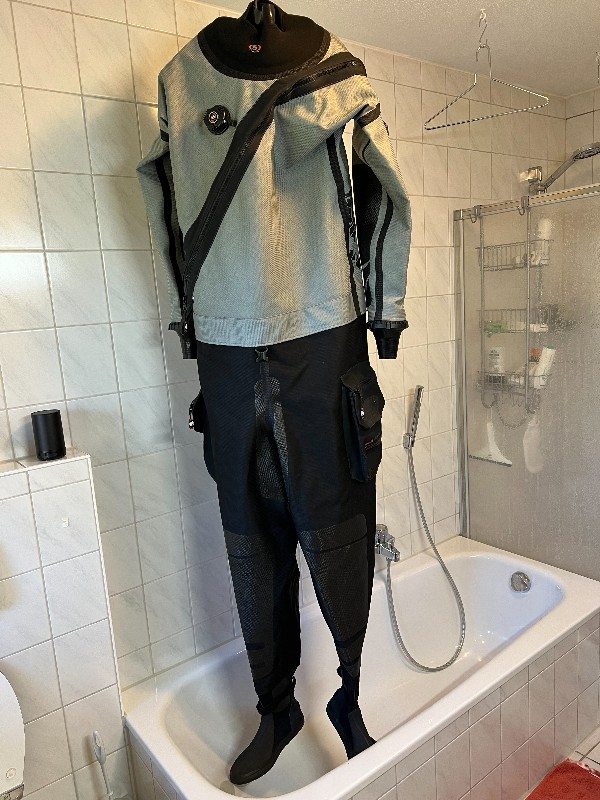 Dive Suit Ursuit Cordura FZ XL tall with shoe size 45-46