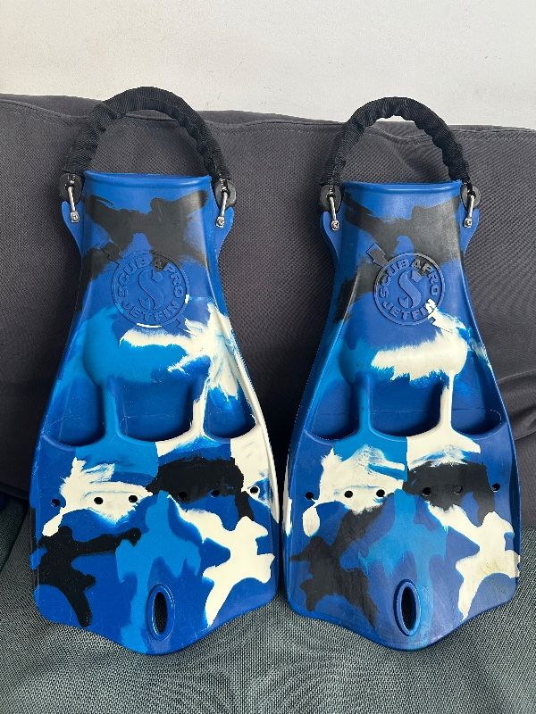 Dive Gear Scubapro Jet Fins Camouflage – Size M – Excellent Condition