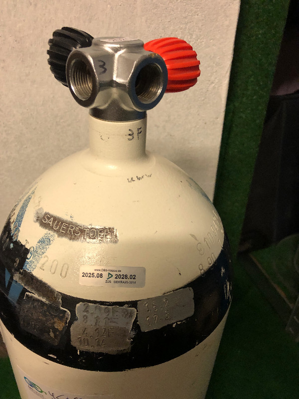 Tauchflasche/Blei Tauchflasche 12 L
