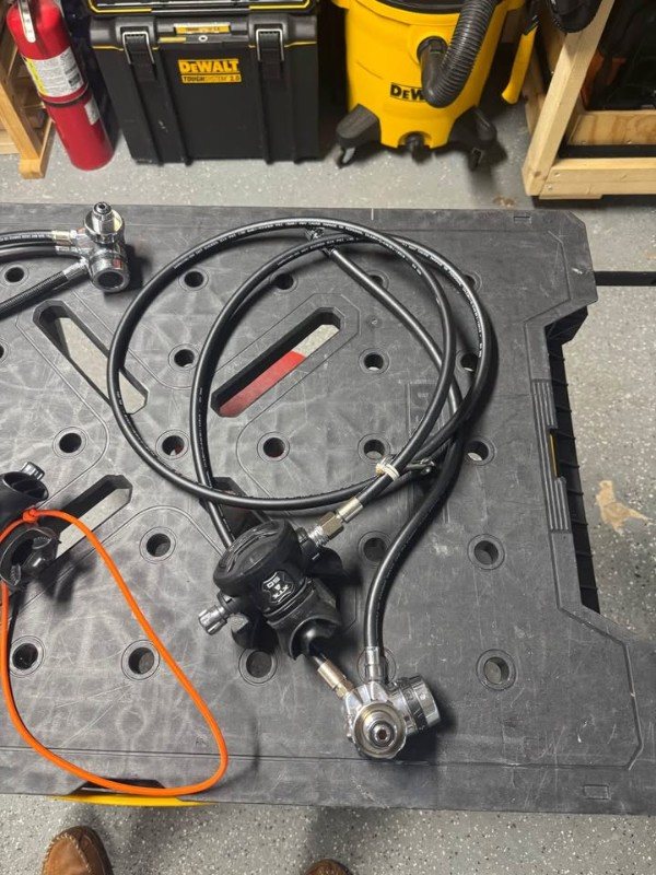 ABC Apex Tek3 diving Regulators