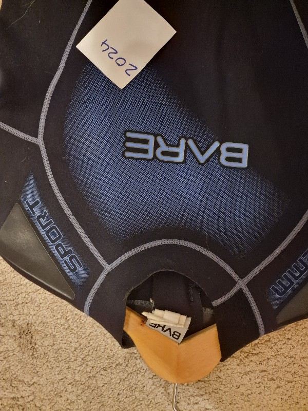 Tauchanzug Bare Herrentauchanzug 2/3.0 mm Größe XL aus 2024