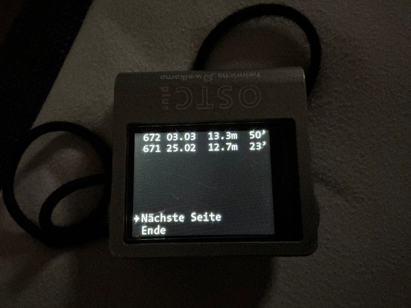Tauchcomputer/Uhr Heinrich Weikamp OST+ tech