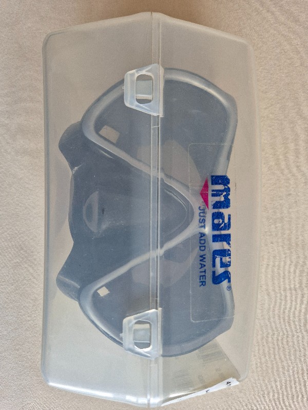 Basic Equipment NEW Mares Demon Two-Glass Mask Tricomfort Silicone Black / Grey