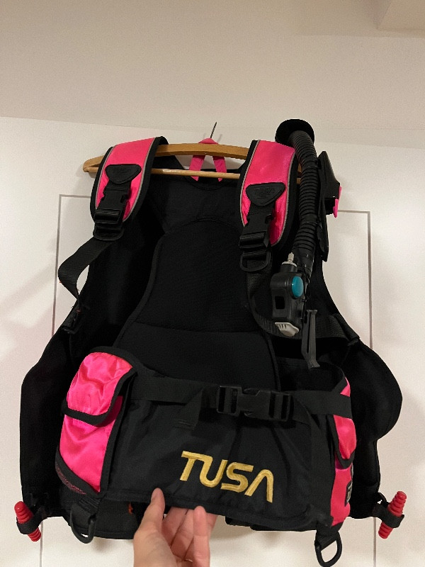 Tarierjacket Jacket pink TUSA IMPREX 1 Flasche