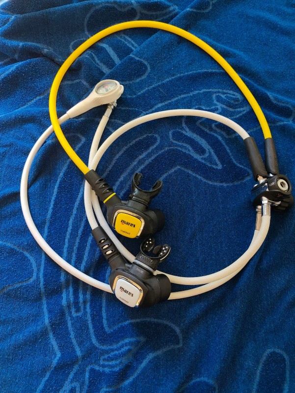 Regulator Mares X 52 Set WHITE - Limited Edition !!