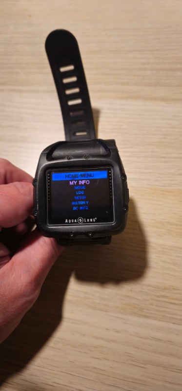 Dive Computer/Watch Aqualung i750tc, Color Display, Air-Integrated, Dive Computer