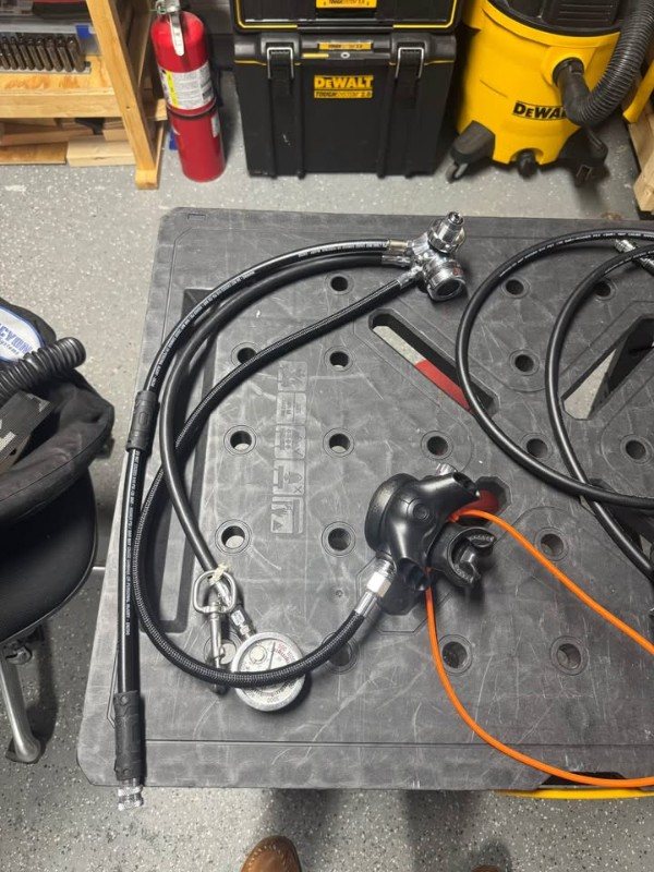 ABC Apex Tek3 diving Regulators