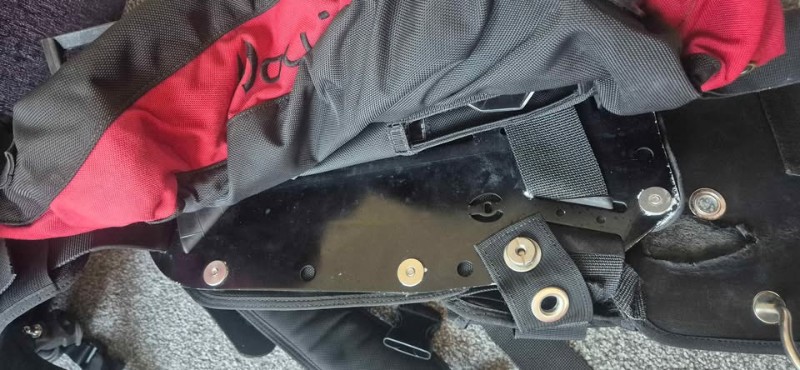 Tarierjacket Hollis scuba diving wing setup