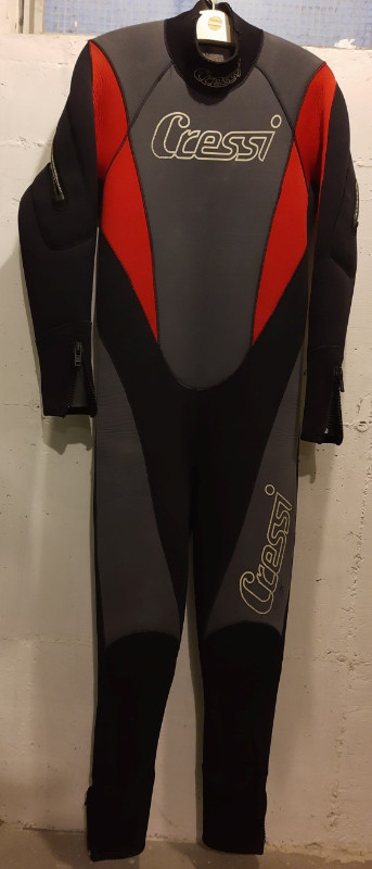 Dive Suit Cressi Wetsuit 7mm semi-dry Men, Size: L