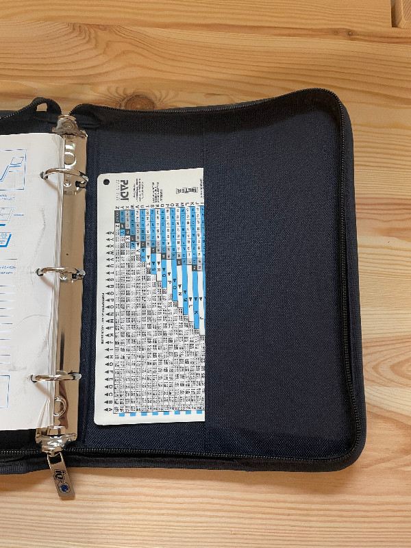 Tauchausrüstung Gebrauchtes, sehr gut erhaltenes Logbuch fürs Tauchen 2