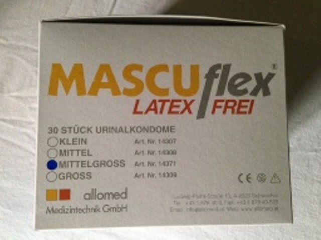 Tauchausrüstung Mascuflex, Hollister - selbsthaftendes Urinal
