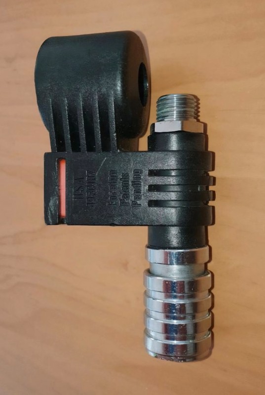 Regulator LOOKING for a nipple / inflator connector (male) for ScubaPro Air 2, Tusa Duo-Air, Atomic SS1, Sherwood Gemini & Zeagle Octo-Z inflators / vest vending machines. 