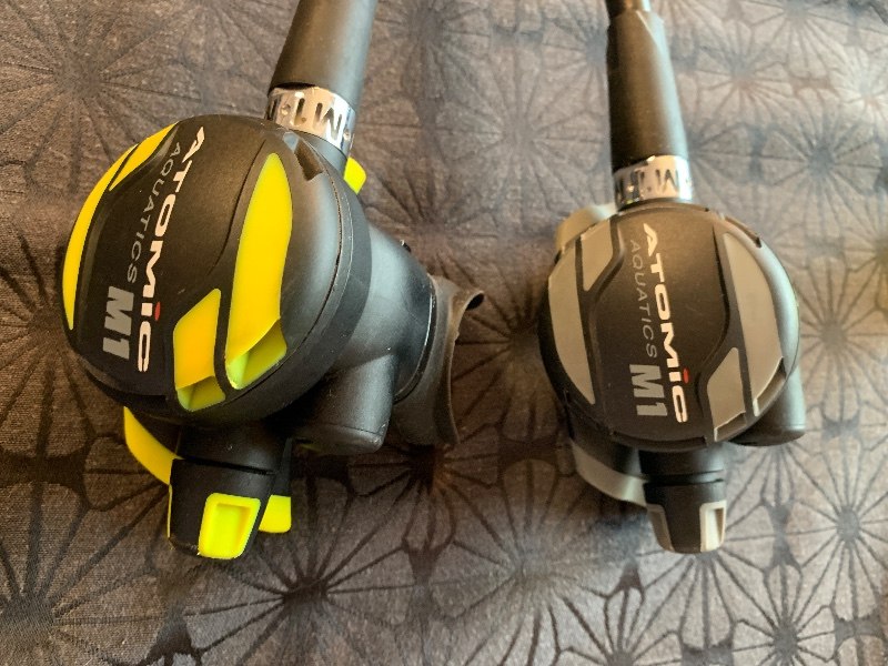 Regulator Atomic M1 Din 1+2 Stage Dive Regulator & Atomic M1 Octopus Dive Regulator