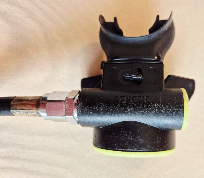 Basic Equipment Sherwood Genesis Valor US Divers Micra Octopus Regulator 93 cm Medium Pressure Hose