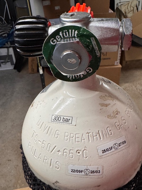 Tauchflasche/Blei Tauchflasche 10 l, 300 bar