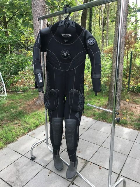 Dive Suit Waterproof Women's Dry Suit Draco Size S