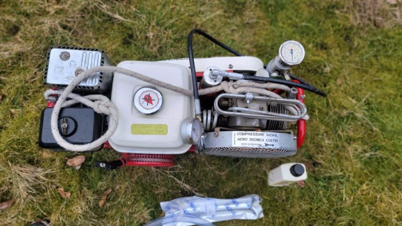 Dive Compressor Coltri Mch6 petrol engine dive compressor