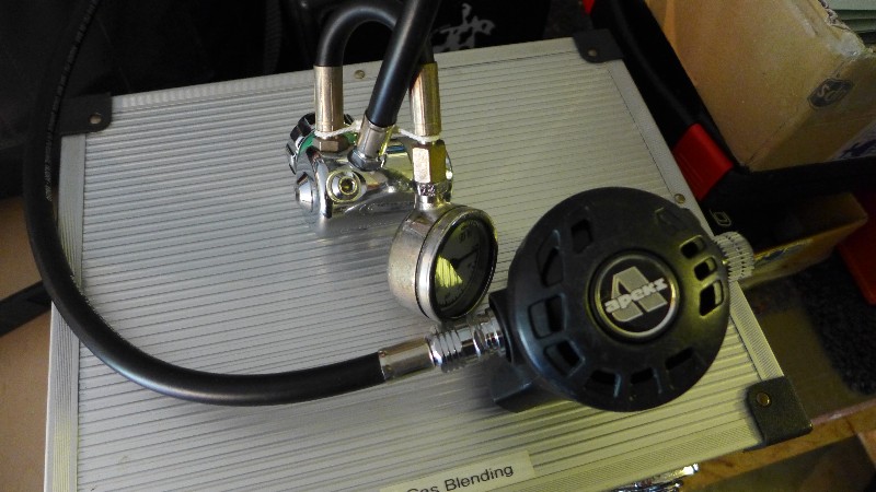 Atemregler Apeks DS4 mit ATX 100 Nitrox-Regler, inkl. Finimeter & Schläuchen – 150 € VB
