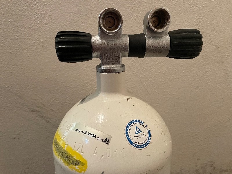 Tauchflasche/Blei 2x Tauchflasche 12 L