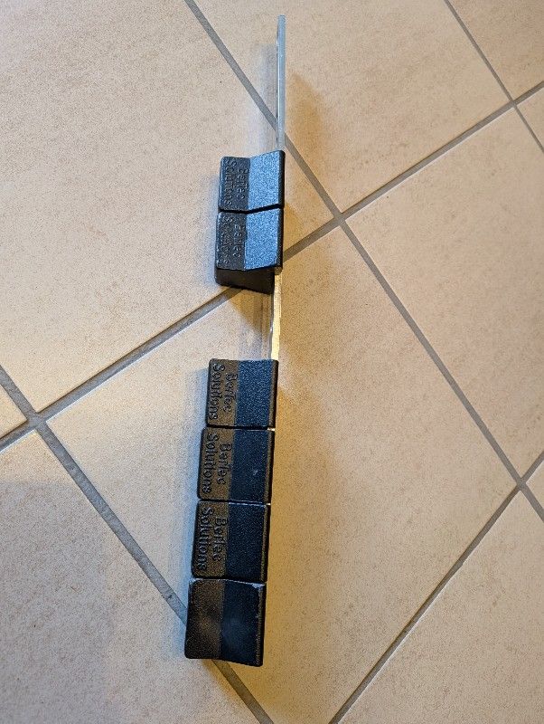 Tanks/Weight BerTec 6kg V-Lead for D8.5L with Stainless Steel Rail