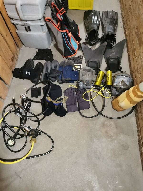 Dive Gear Complete diving equipment – professional bundle incl. compressor & drysuits – pick-up in Berlin from July 20