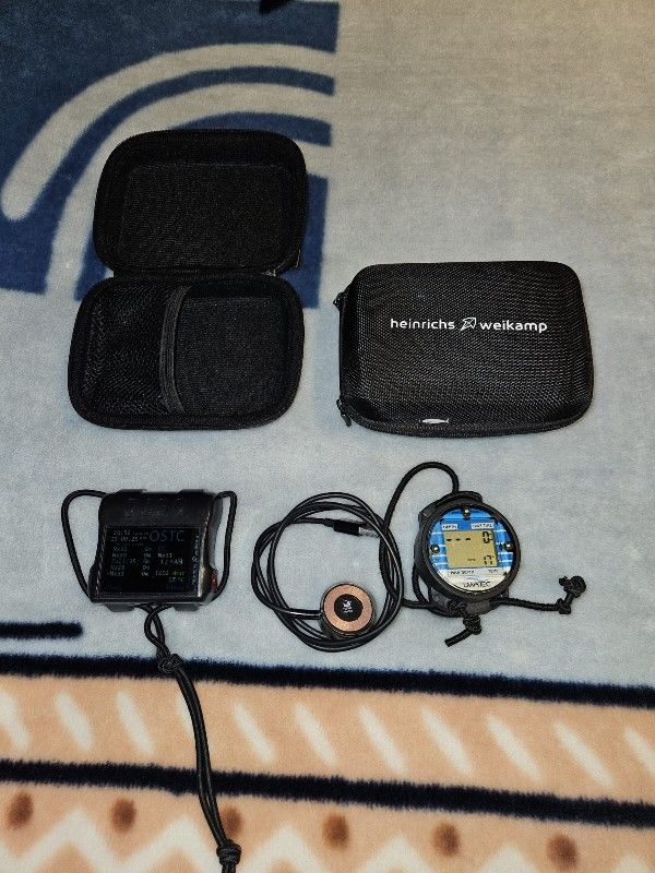 Tauchcomputer/Uhr heinrichs weikamp OSTC2 Trimix