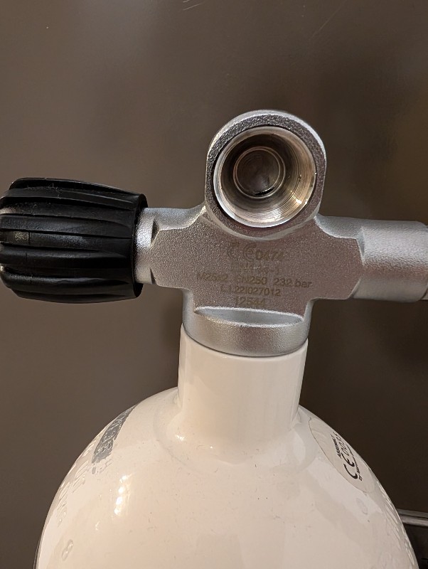 Tanks/Weight Polaris Double Immersion 8.5L Long/232bar Steel with Concave Bottom