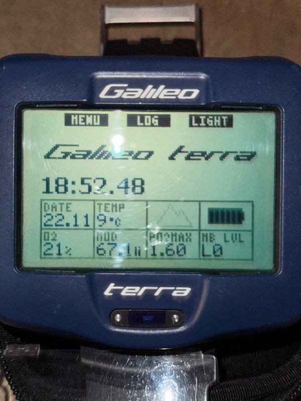 Dive Computer/Watch Uwatec / Scubapro Galileo Terra 