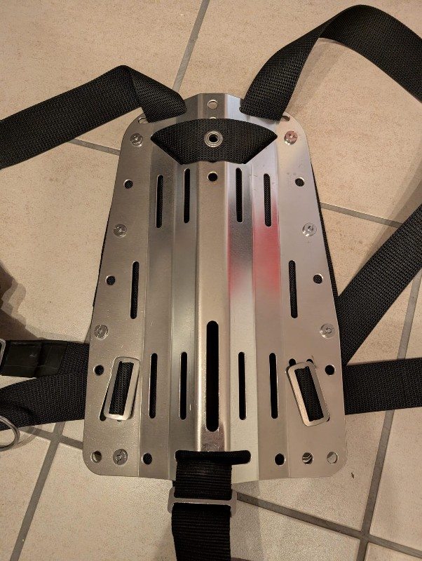 BCD/Vest Scubaforce Backplate incl. Cobra Harness and Storage Pack