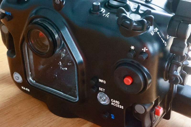 Foto/Video Unterwassergehäuse-Set für Canon EOS R6 von Nauticam – Sehr guter Zustand im Hard Case