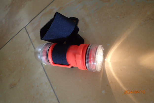 Tauchlampe Unterwasserblitzer mit Lampe