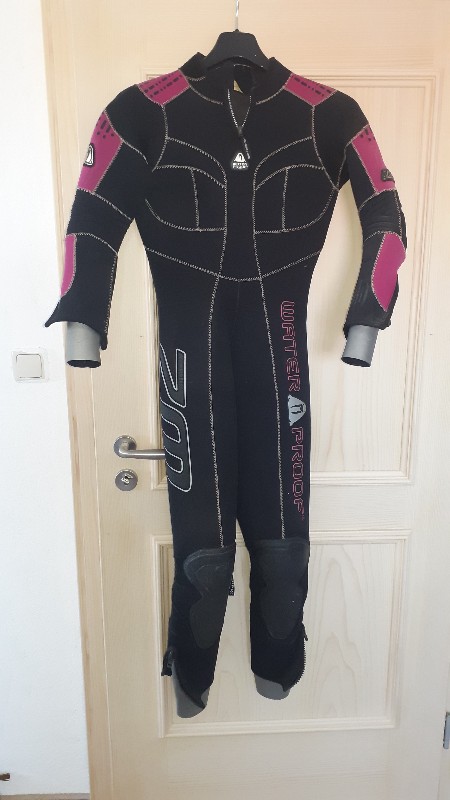 Dive Suit Waterproof W2 7mm Semi Dry Suit for Women Size S