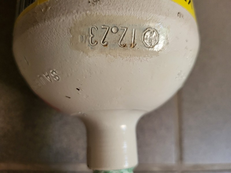 Tauchflasche/Blei 2 l Sauerstoffflasche Notfallkoffer