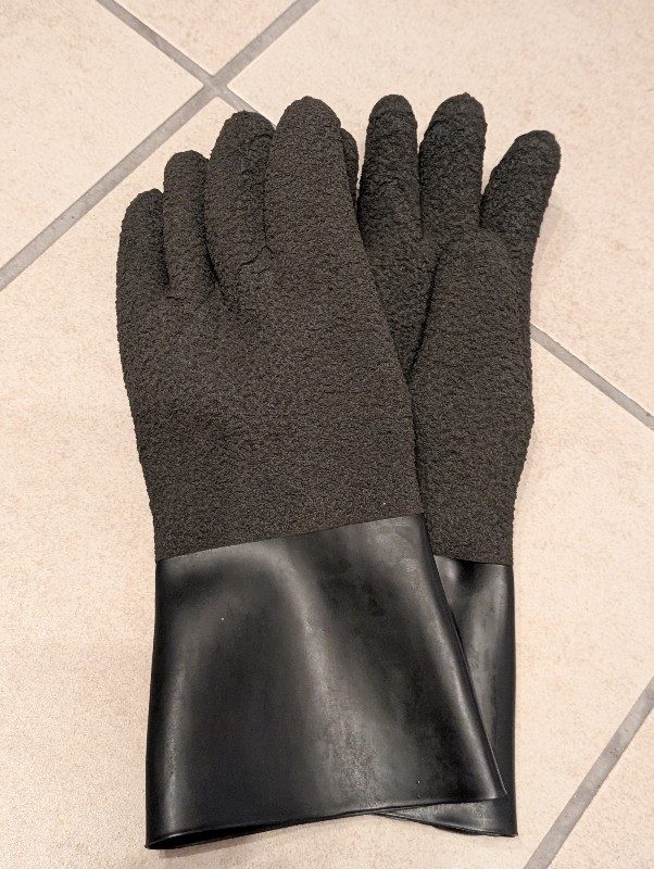 Tauchausrüstung Kubi Trockentauchhandschuhe Gr. S - NEU 