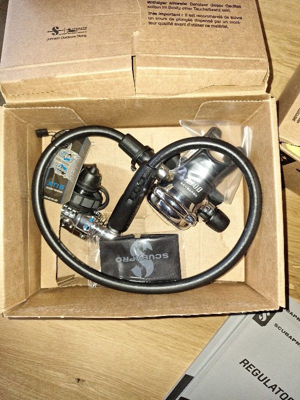 Regulator MK25 EVO - A700 - Octopus S270 Regulator Set SCUBAPRO 