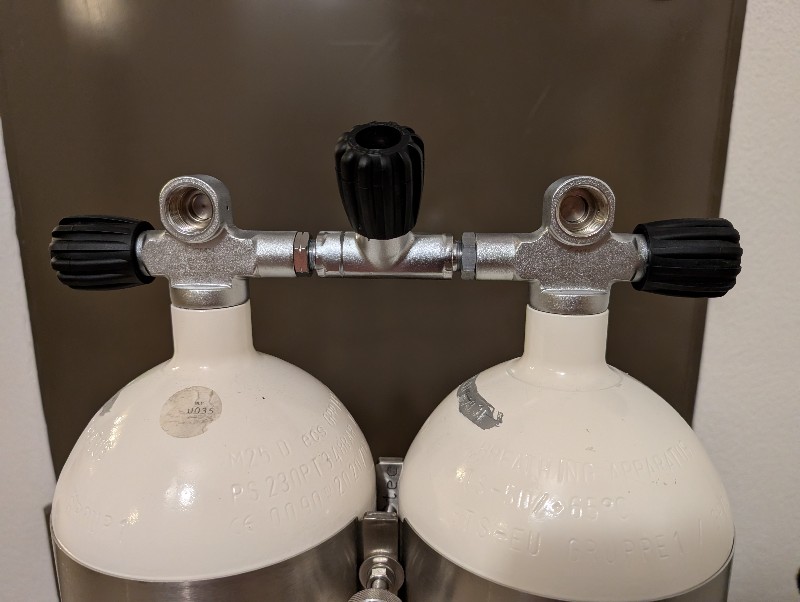 Tanks/Weight Polaris Double Immersion 12L Long/232bar Steel with Concave Bottom