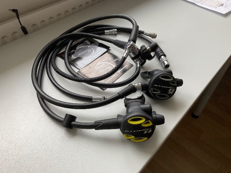 Regulator Regulator Atomic with dive computer