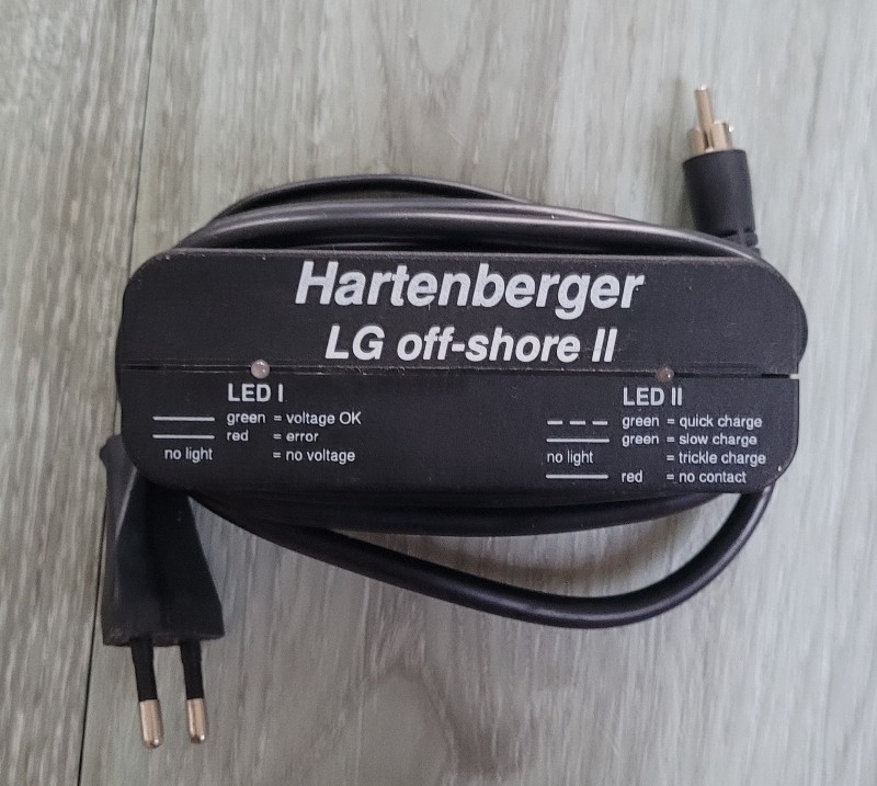 Tauchlampe Hartenberger Ladegerät Off-Shore II def an Bastler 