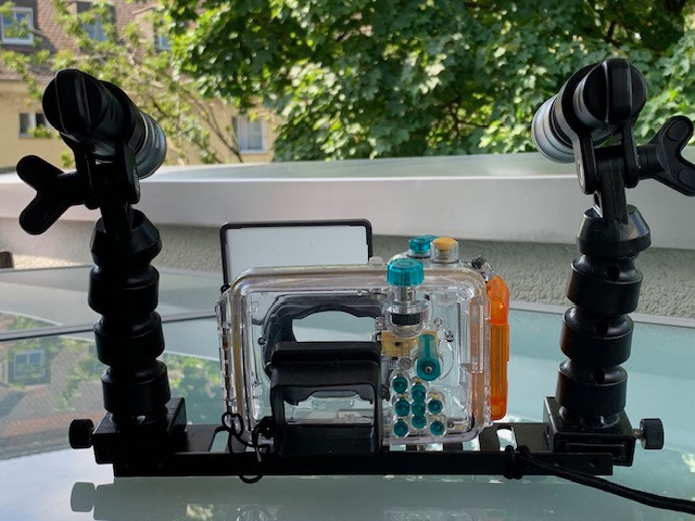 Photo/Video Equipment for filming underwater