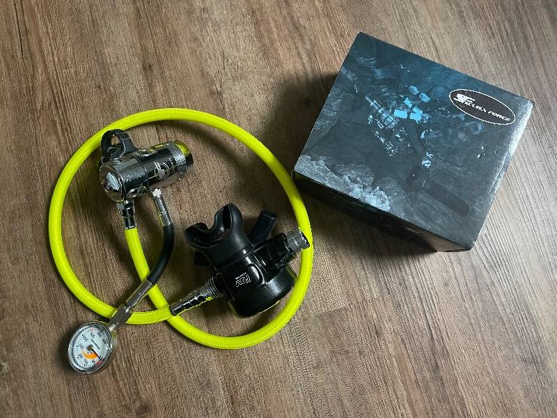 Atemregler Stage Atemregler Set Scubaforce Black Devil SM