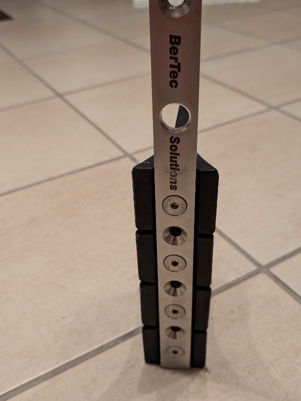 Tanks/Weight BerTec 4kg V-Lead for D12L with wide spacing