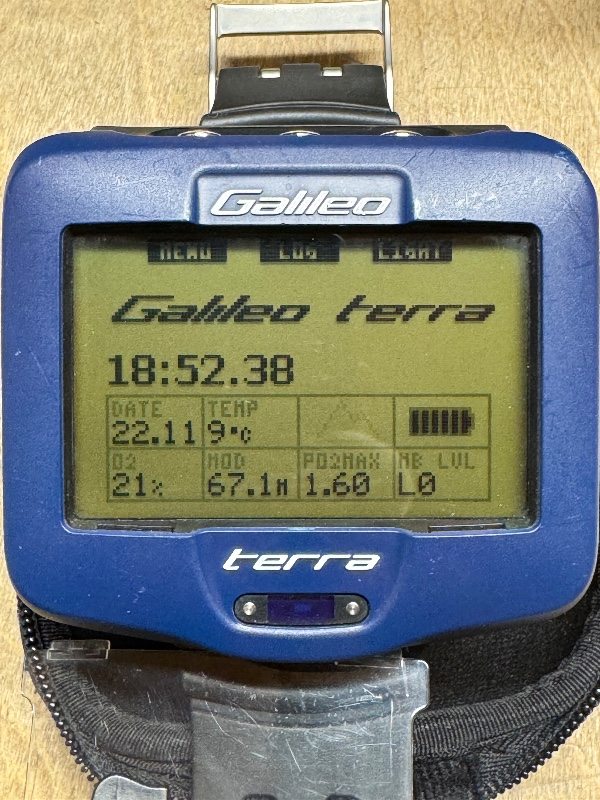 Dive Computer/Watch Uwatec / Scubapro Galileo Terra 