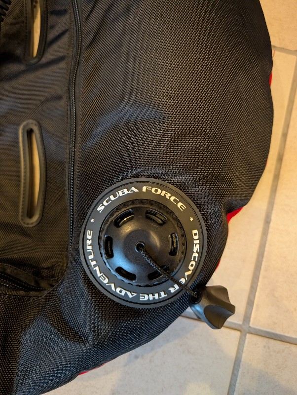 BCD/Vest BCD Scubaforce Black Devil Donut Wing 45