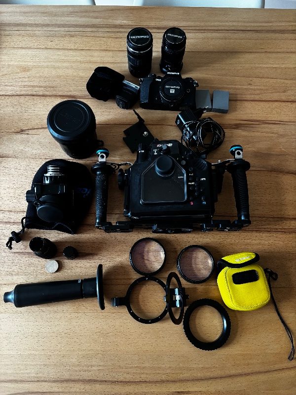 Foto/Video Komplette UW-Fotoausrüstung 