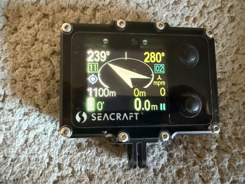 Tauchausrüstung Seacraft ENC3 Navigation console £550